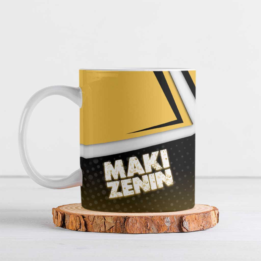 Maki Zenin Ceramic Mug Jujutsu Kaisen Streetwear Style