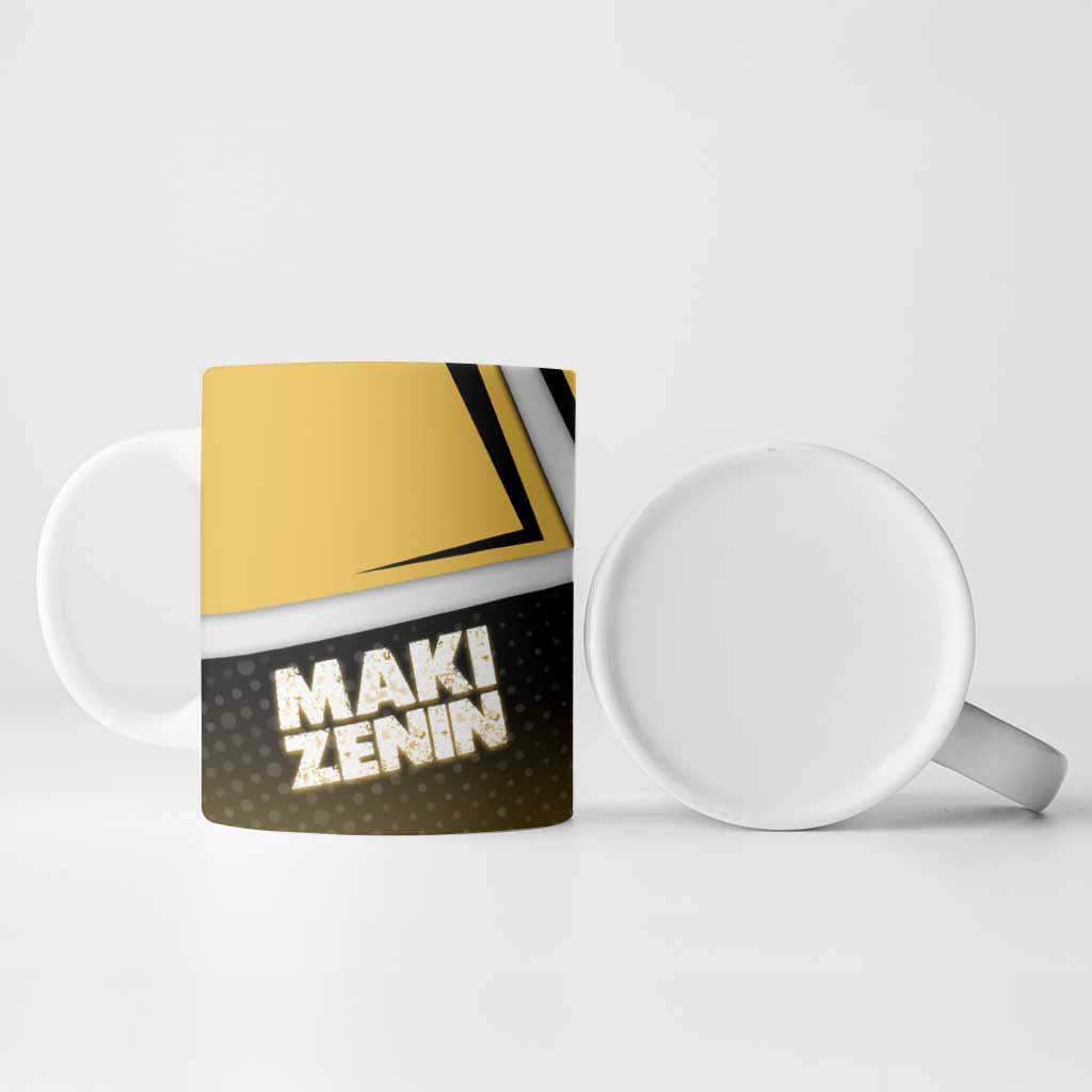 Maki Zenin Ceramic Mug Jujutsu Kaisen Streetwear Style