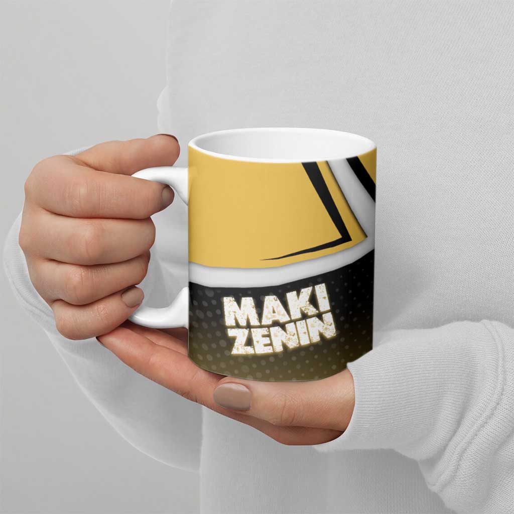 Maki Zenin Ceramic Mug Jujutsu Kaisen Streetwear Style