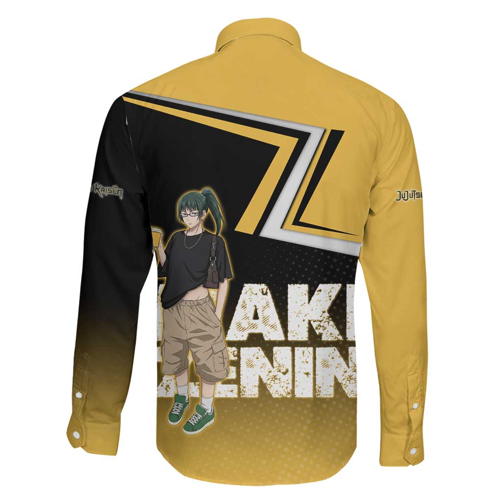 Maki Zenin Family Matching Tank Maxi Dress and Hawaiian Shirt Jujutsu Kaisen Streetwear Style