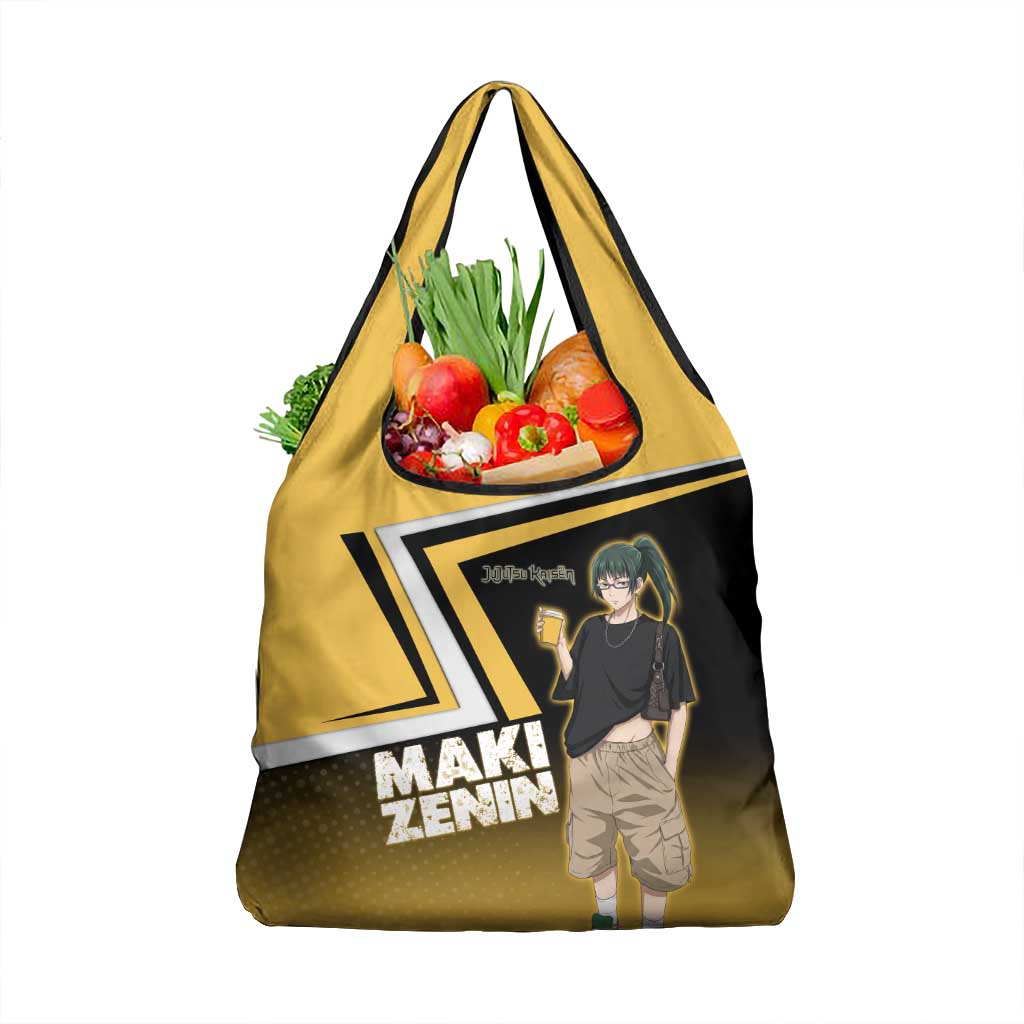 Maki Zenin Grocery Bag Jujutsu Kaisen Streetwear Style