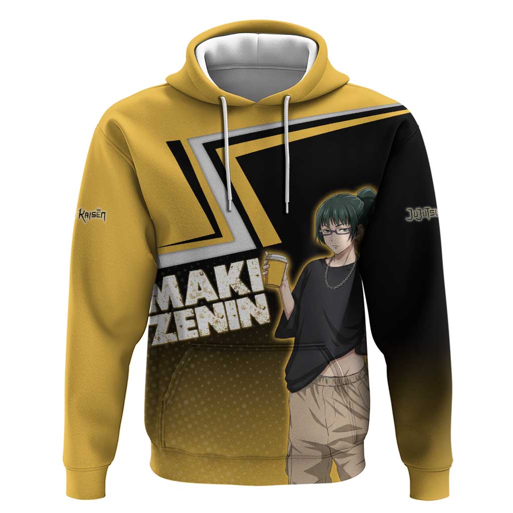 Maki Zenin Hoodie Jujutsu Kaisen Streetwear Style