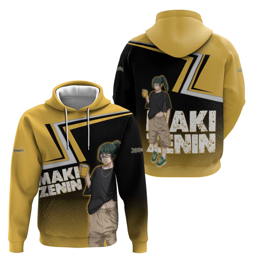 Maki Zenin Hoodie Jujutsu Kaisen Streetwear Style