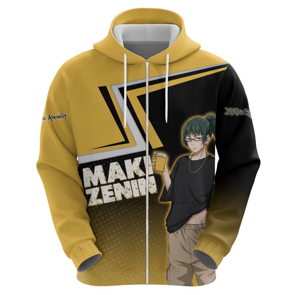 Maki Zenin Hoodie Jujutsu Kaisen Streetwear Style