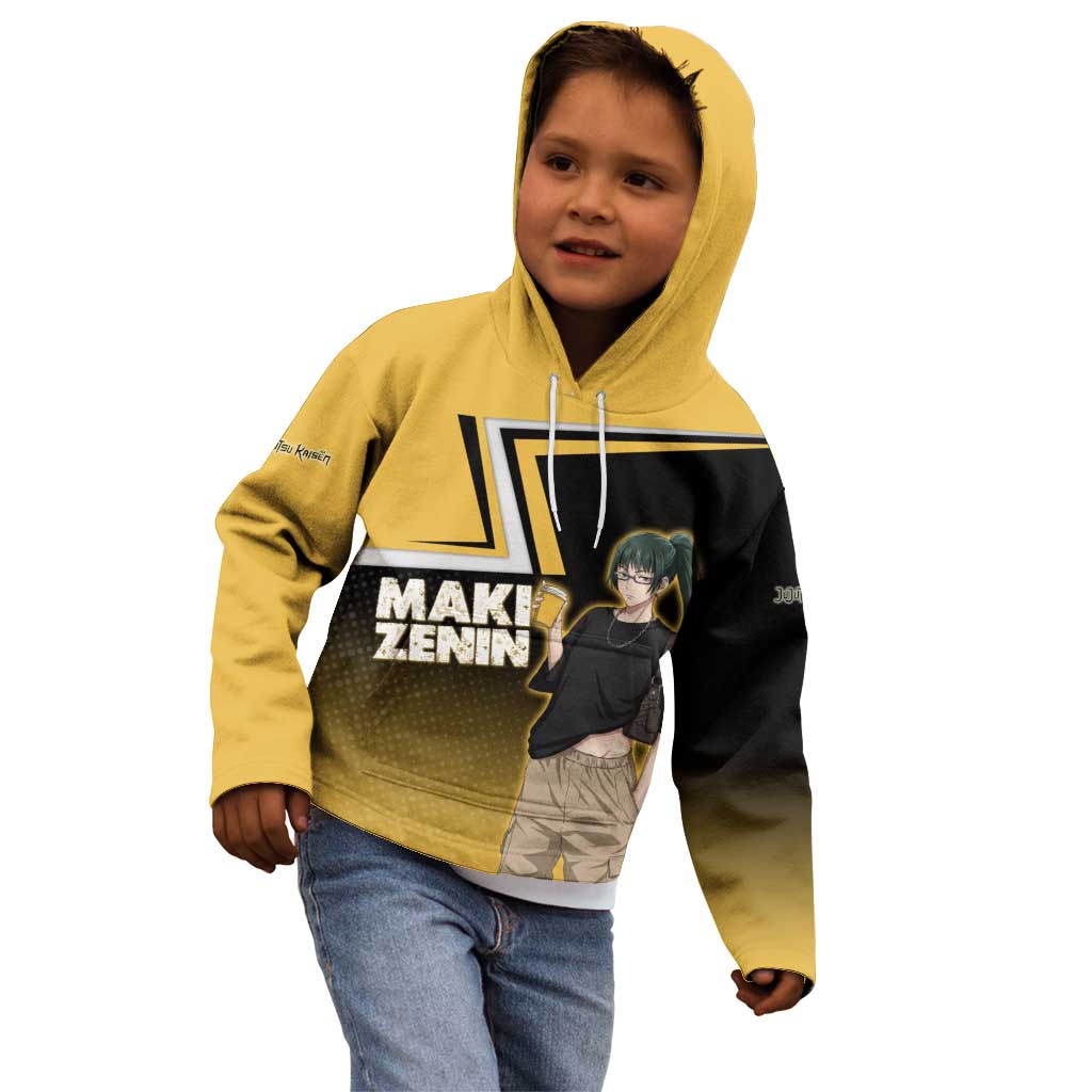 Maki Zenin Kid Hoodie Jujutsu Kaisen Streetwear Style