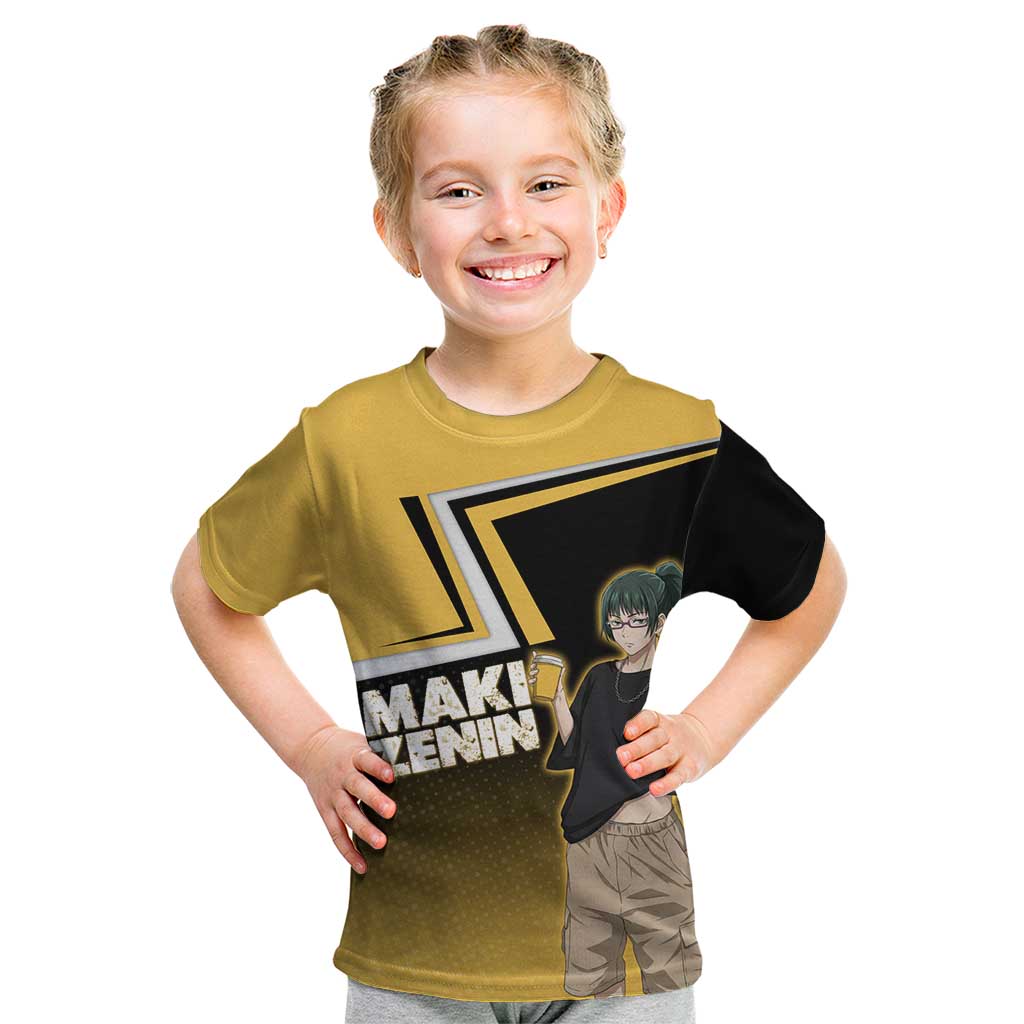 Maki Zenin Kid T Shirt Jujutsu Kaisen Streetwear Style