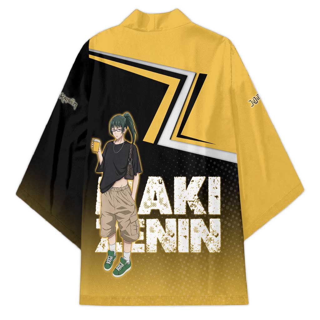 Maki Zenin Kimono Jujutsu Kaisen Streetwear Style