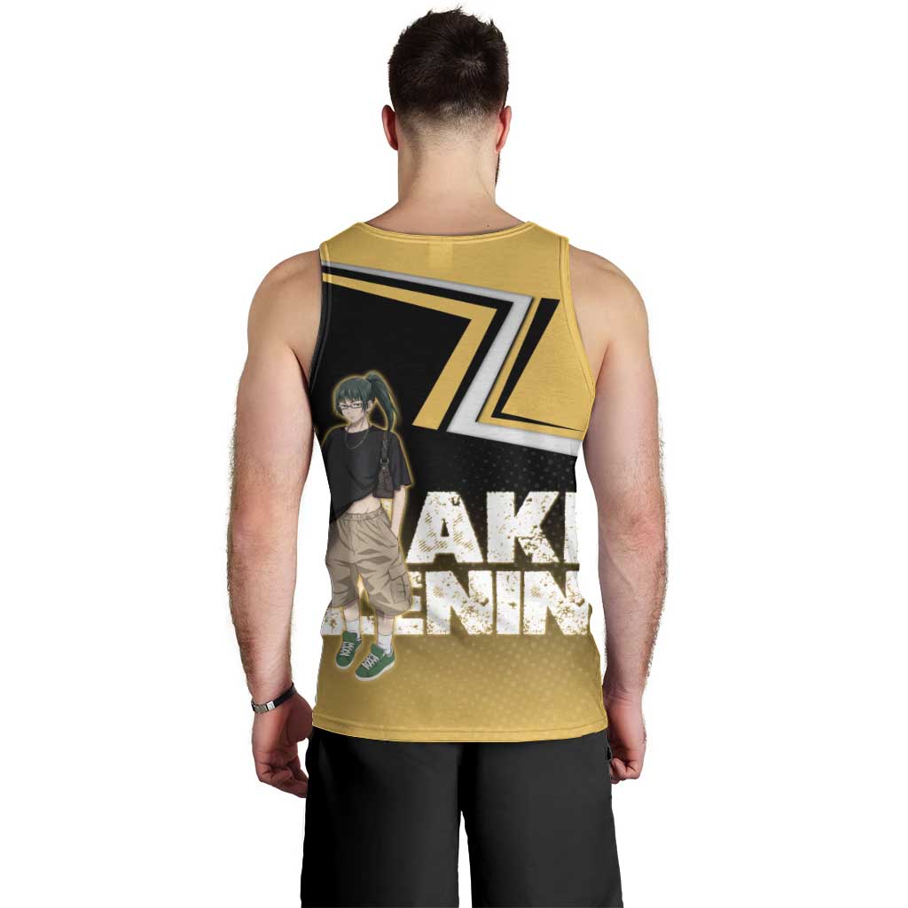 Maki Zenin Men Tank Top Jujutsu Kaisen Streetwear Style