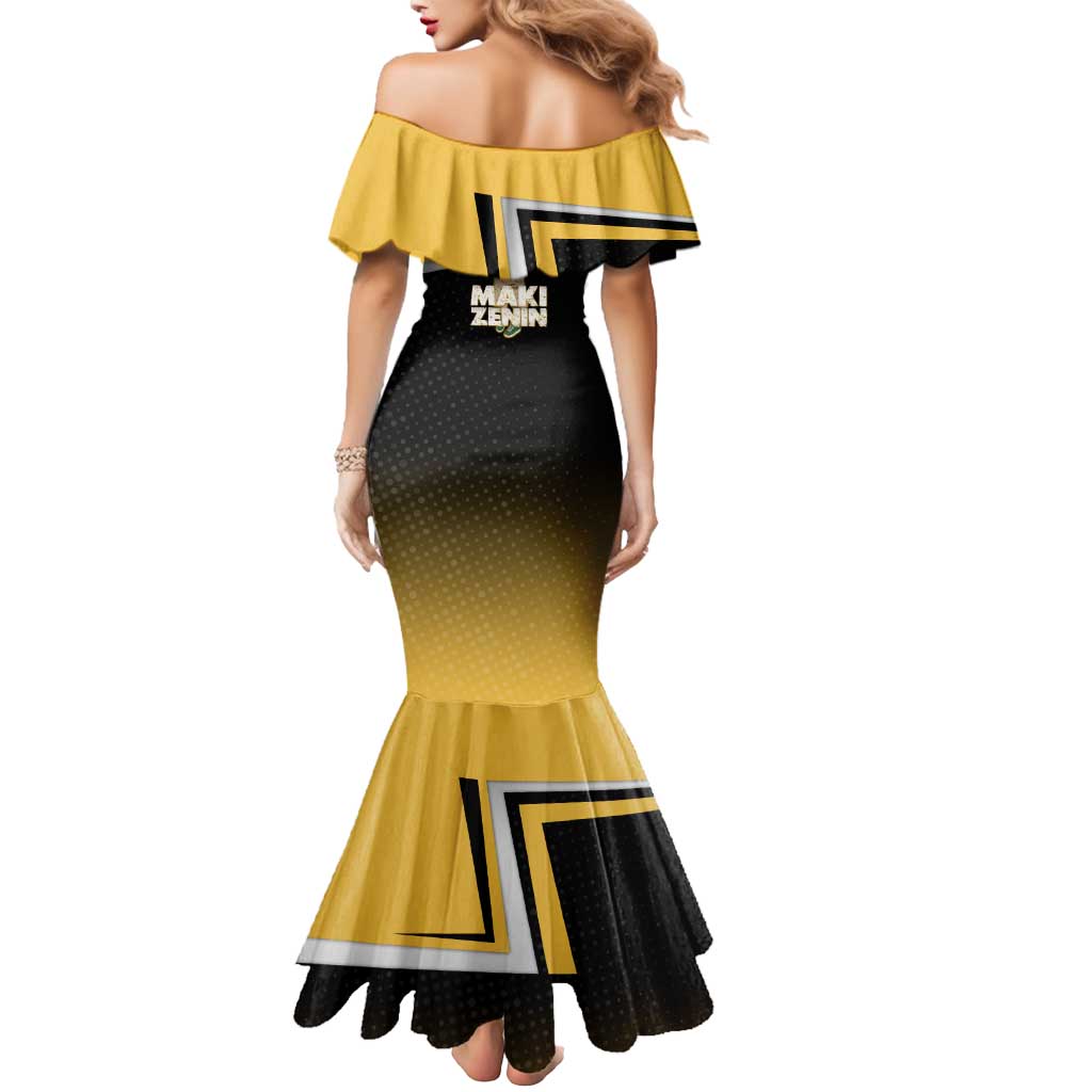 Maki Zenin Mermaid Dress Jujutsu Kaisen Streetwear Style