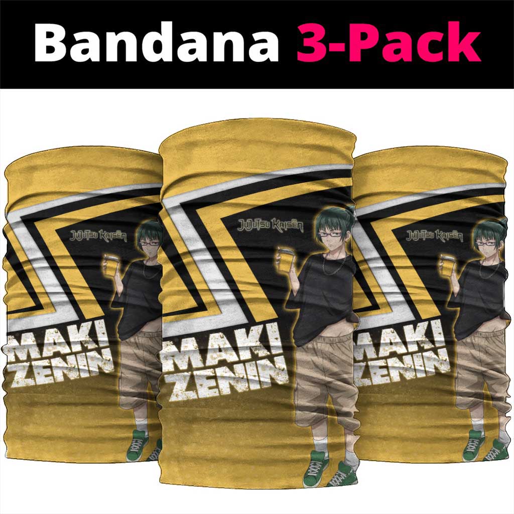 Maki Zenin Neck Gaiter Jujutsu Kaisen Streetwear Style