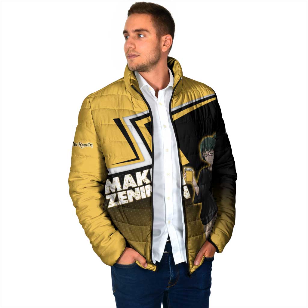 Maki Zenin Padded Jacket Jujutsu Kaisen Streetwear Style