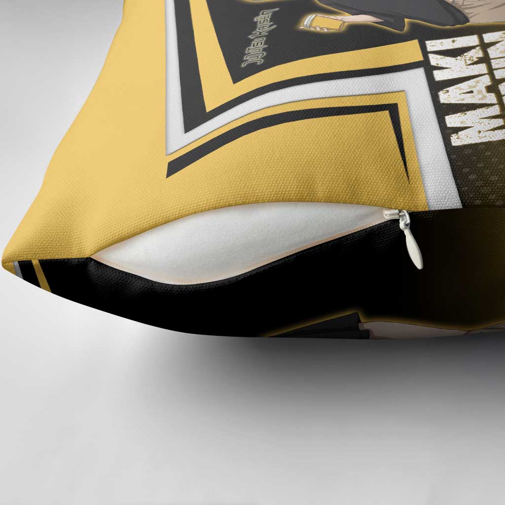 Maki Zenin Pillow Cover Jujutsu Kaisen Streetwear Style