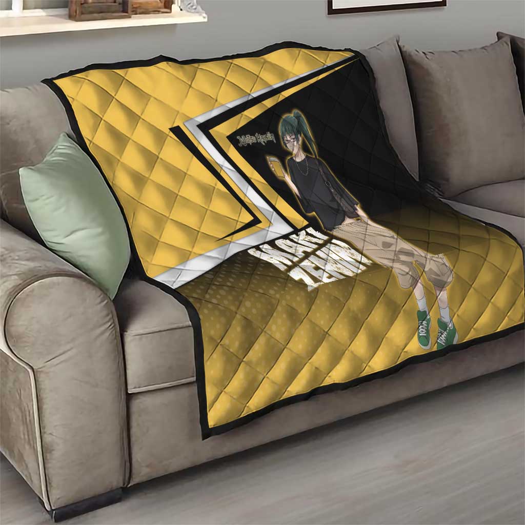 Maki Zenin Quilt Jujutsu Kaisen Streetwear Style