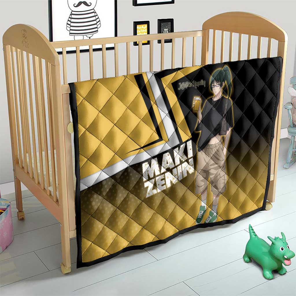 Maki Zenin Quilt Jujutsu Kaisen Streetwear Style
