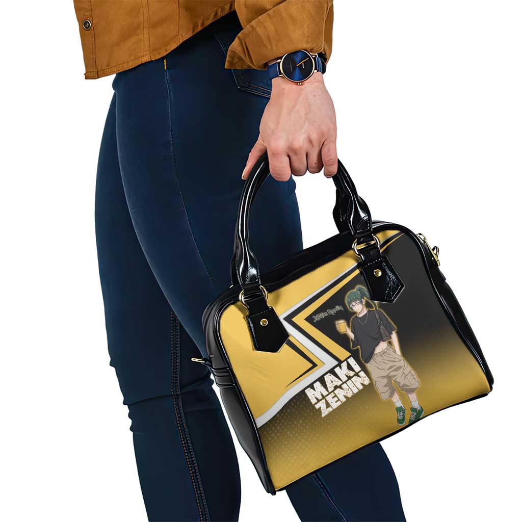 Maki Zenin Shoulder Handbag Jujutsu Kaisen Streetwear Style