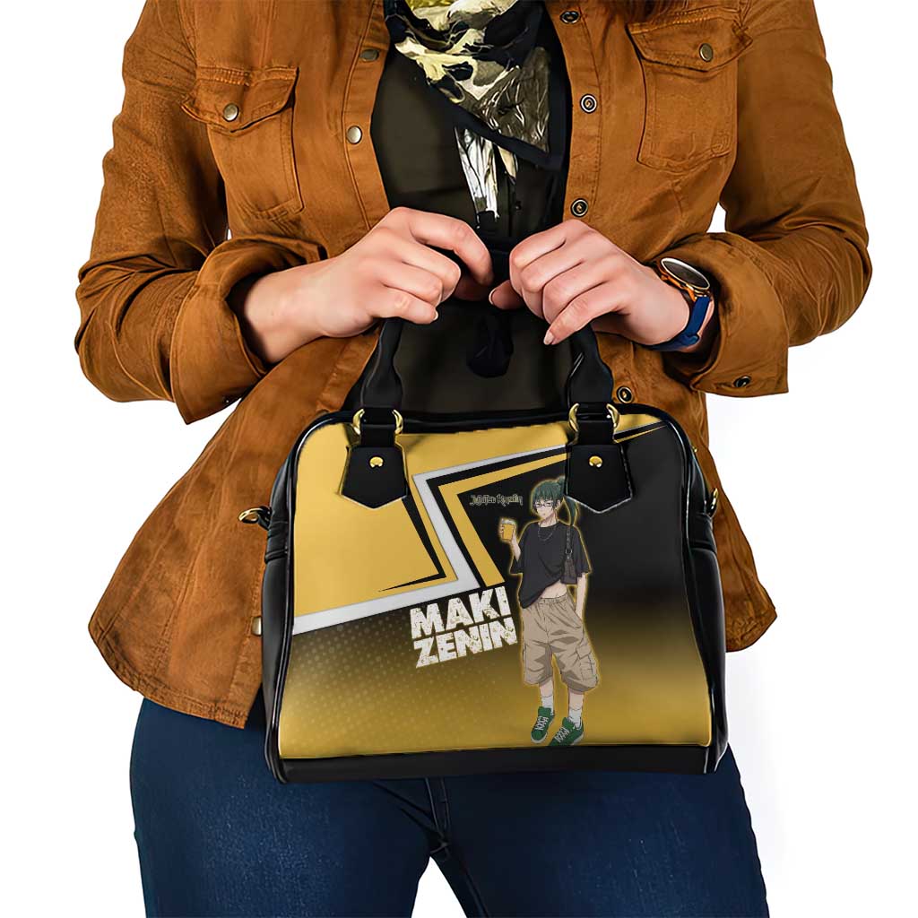 Maki Zenin Shoulder Handbag Jujutsu Kaisen Streetwear Style