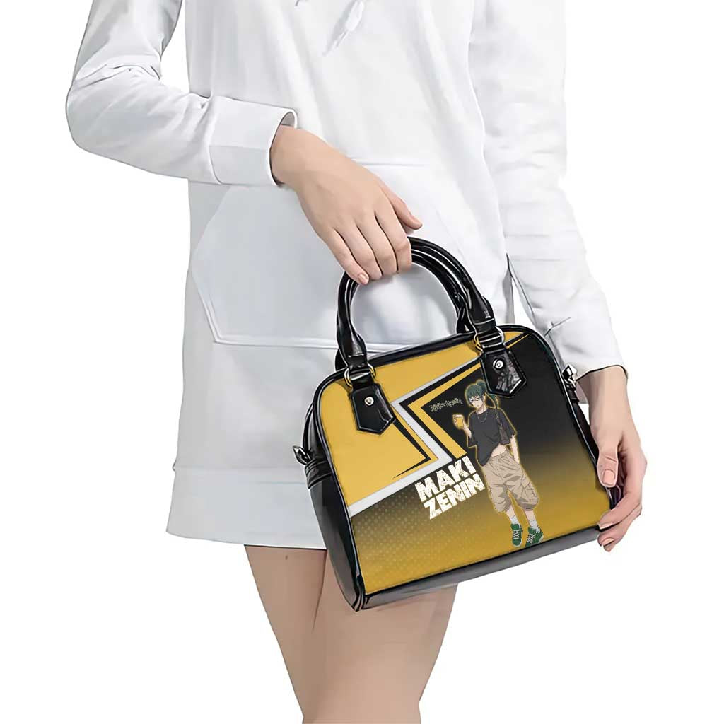 Maki Zenin Shoulder Handbag Jujutsu Kaisen Streetwear Style