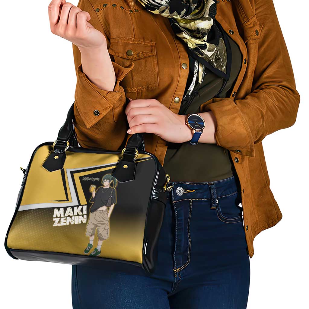 Maki Zenin Shoulder Handbag Jujutsu Kaisen Streetwear Style