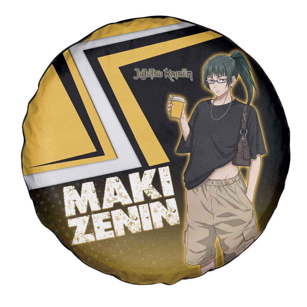 Maki Zenin Spare Tire Cover Jujutsu Kaisen Streetwear Style