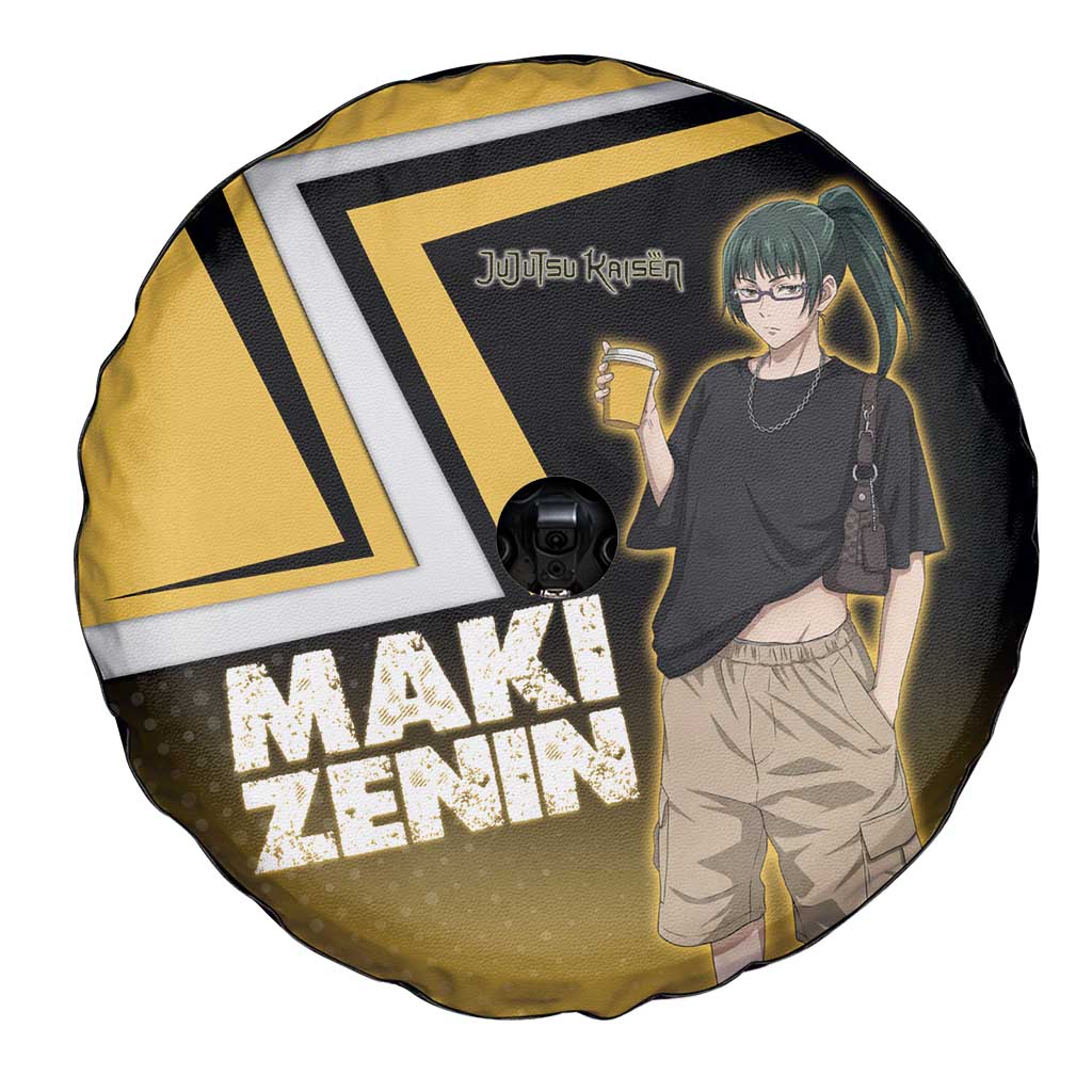 Maki Zenin Spare Tire Cover Jujutsu Kaisen Streetwear Style