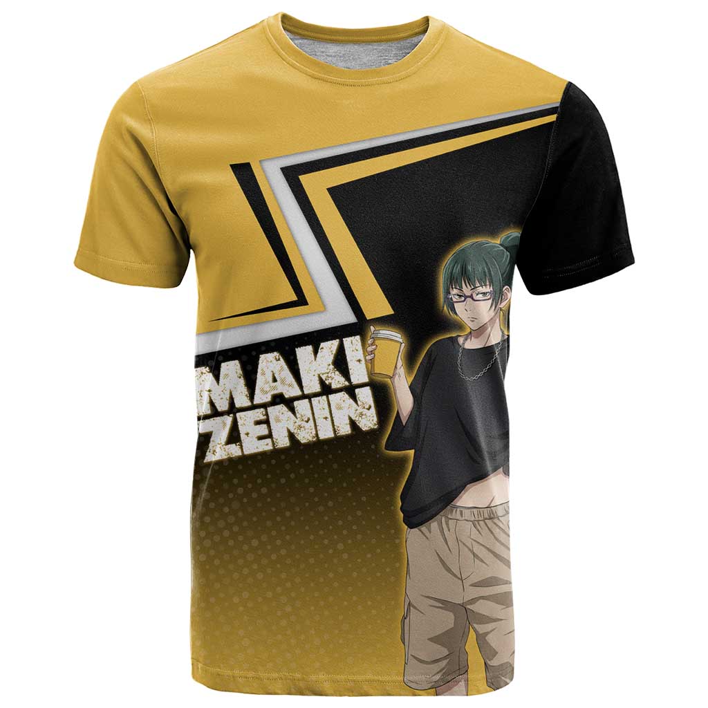 Maki Zenin T Shirt Jujutsu Kaisen Streetwear Style