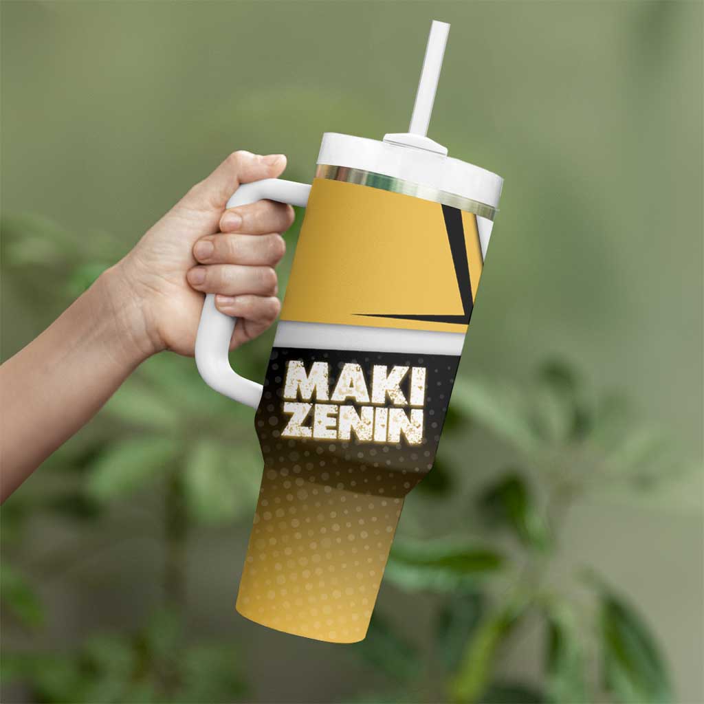Maki Zenin Tumbler With Handle Jujutsu Kaisen Streetwear Style