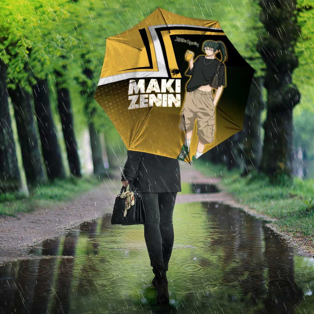 Maki Zenin Umbrella Jujutsu Kaisen Streetwear Style