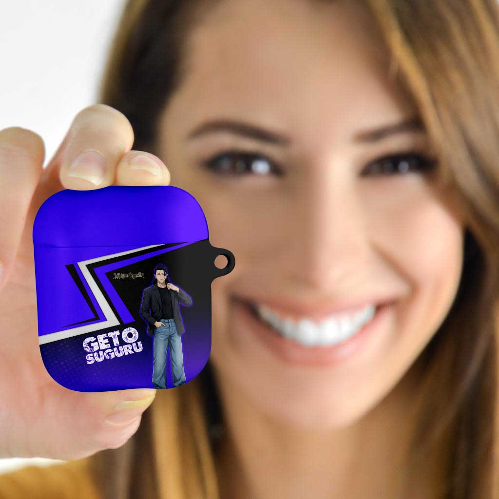 Geto Suguru AirPods Case Jujutsu Kaisen Casual Suit Look