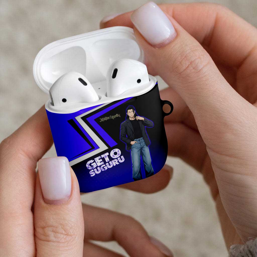 Geto Suguru AirPods Case Jujutsu Kaisen Casual Suit Look