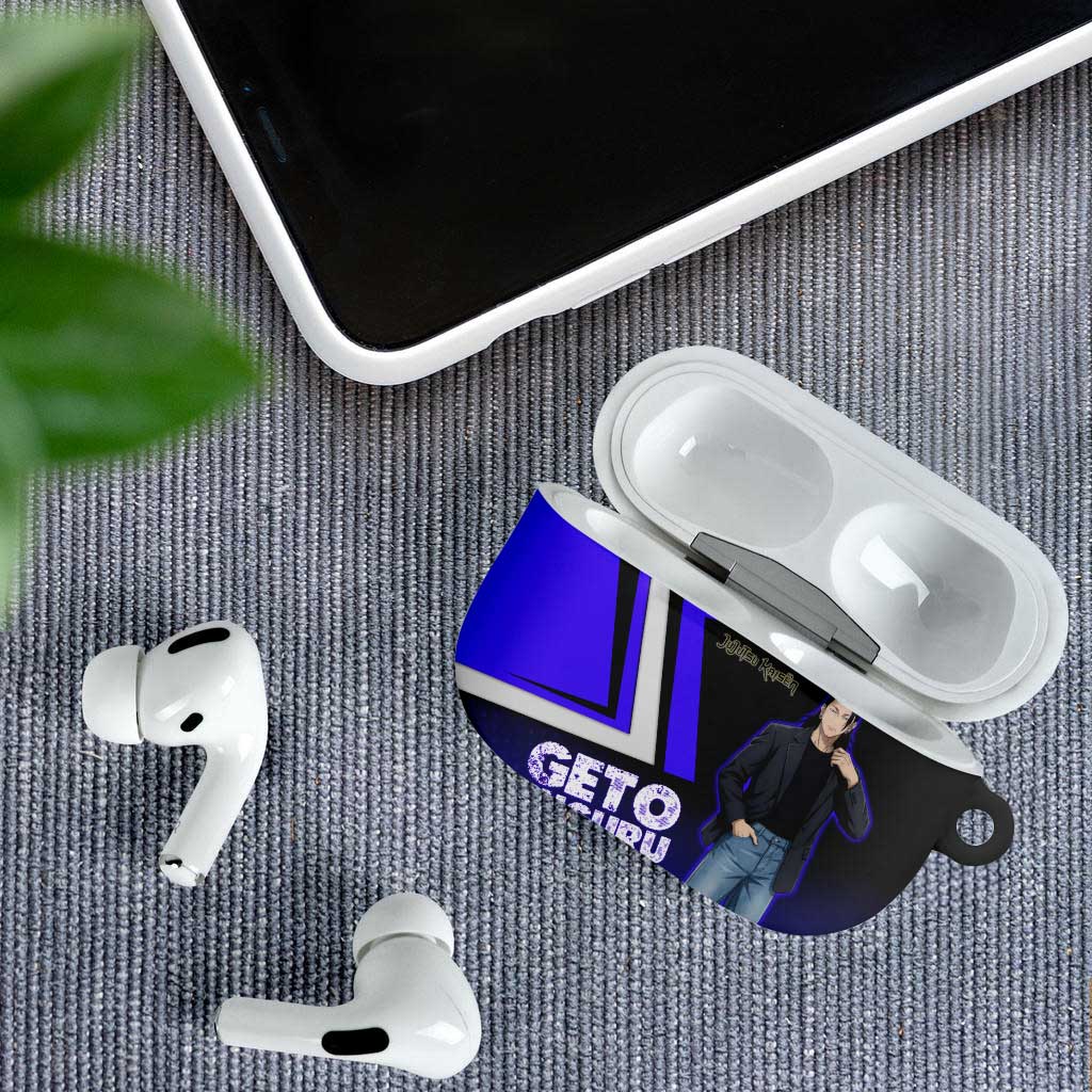 Geto Suguru AirPods Case Jujutsu Kaisen Casual Suit Look