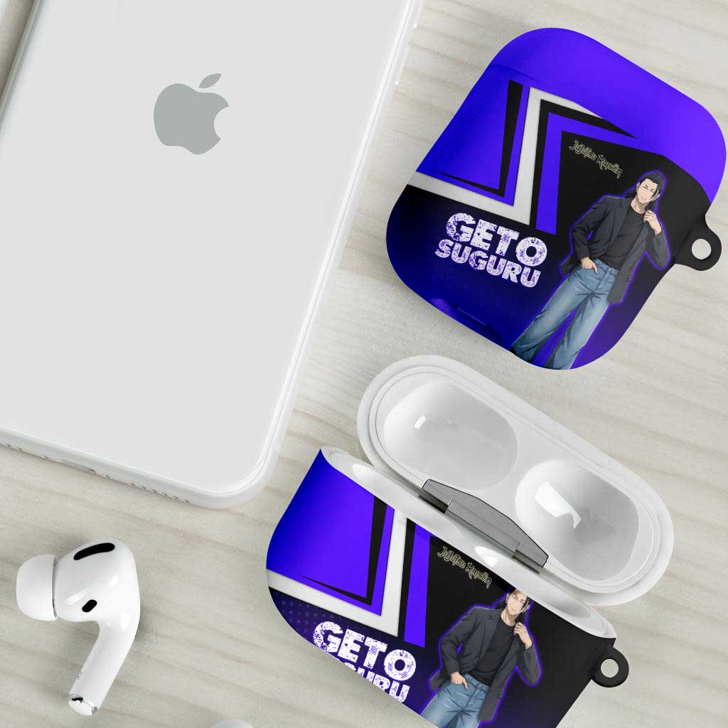 Geto Suguru AirPods Case Jujutsu Kaisen Casual Suit Look