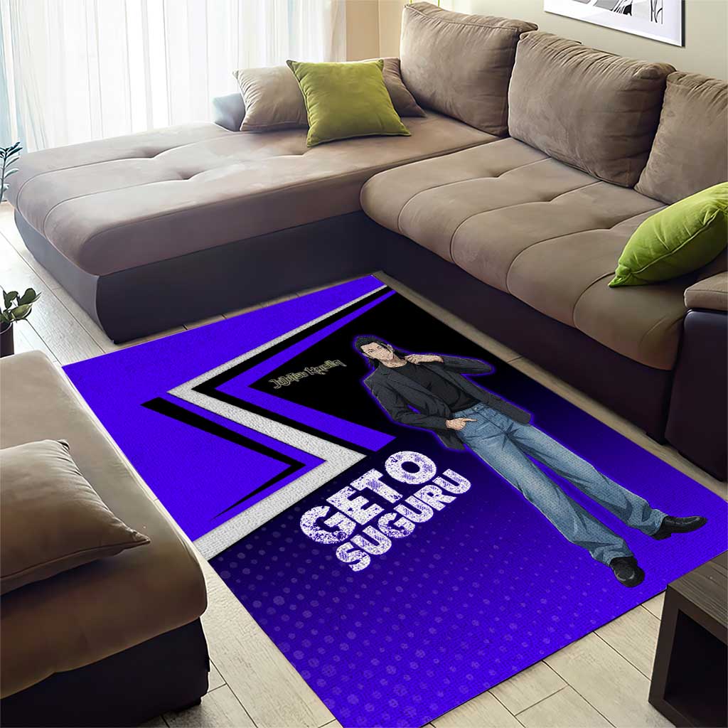 Geto Suguru Area Rug Jujutsu Kaisen Casual Suit Look