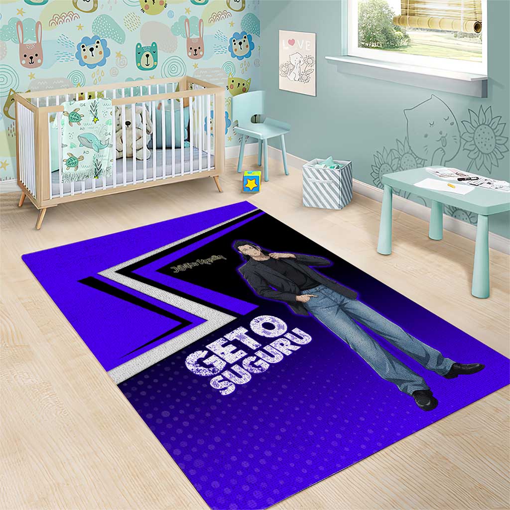Geto Suguru Area Rug Jujutsu Kaisen Casual Suit Look