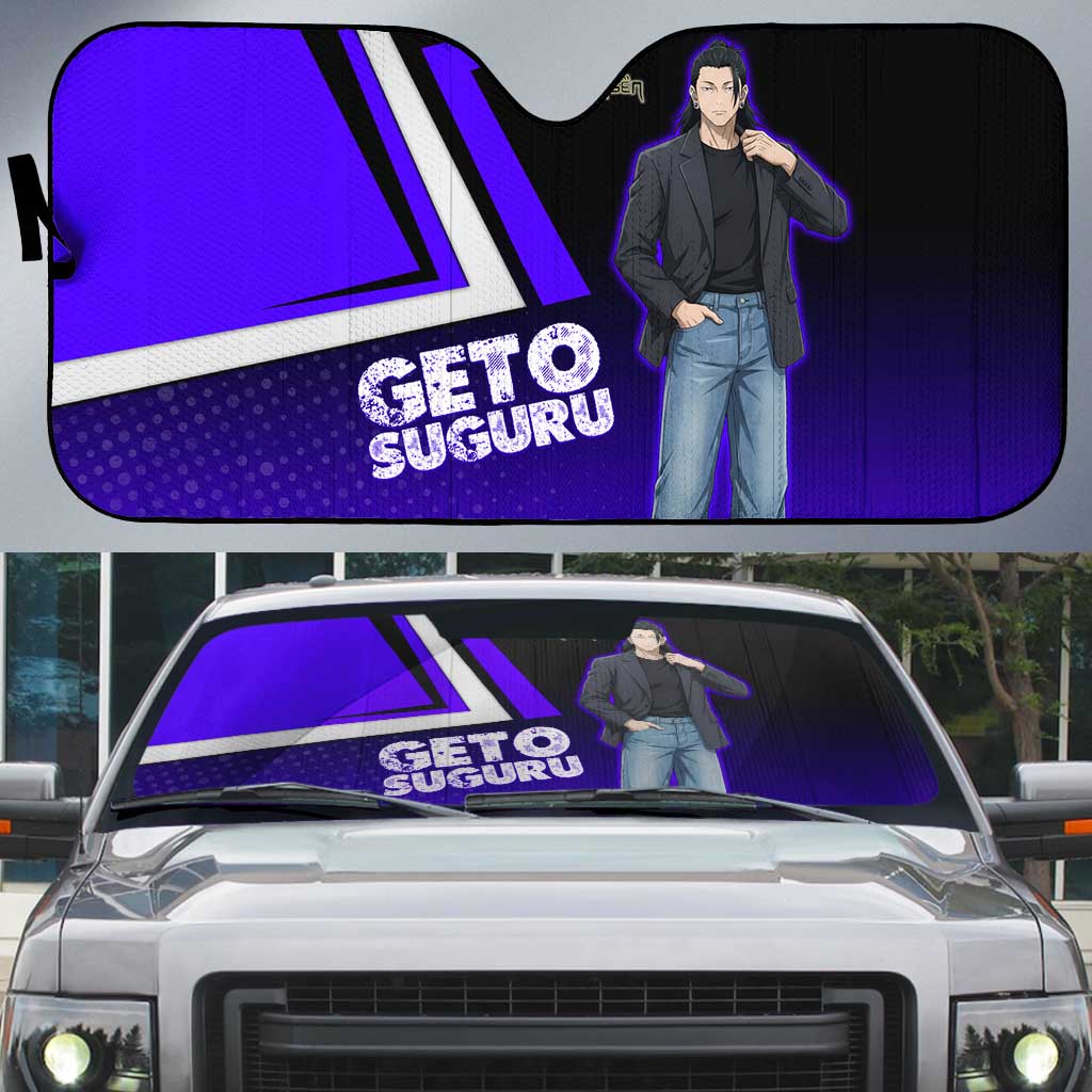 Geto Suguru Auto Sun Shade Jujutsu Kaisen Casual Suit Look