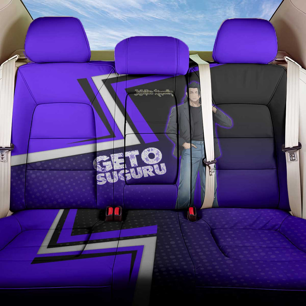 Geto Suguru Back Car Seat Cover Jujutsu Kaisen Casual Suit Look