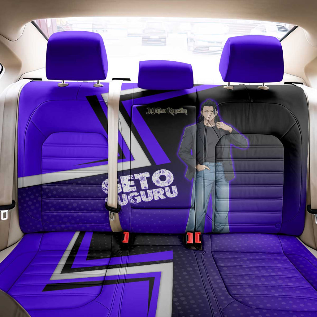 Geto Suguru Back Car Seat Cover Jujutsu Kaisen Casual Suit Look