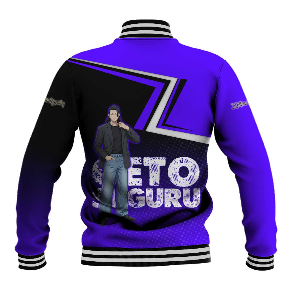 Geto Suguru Baseball Jacket Jujutsu Kaisen Casual Suit Look