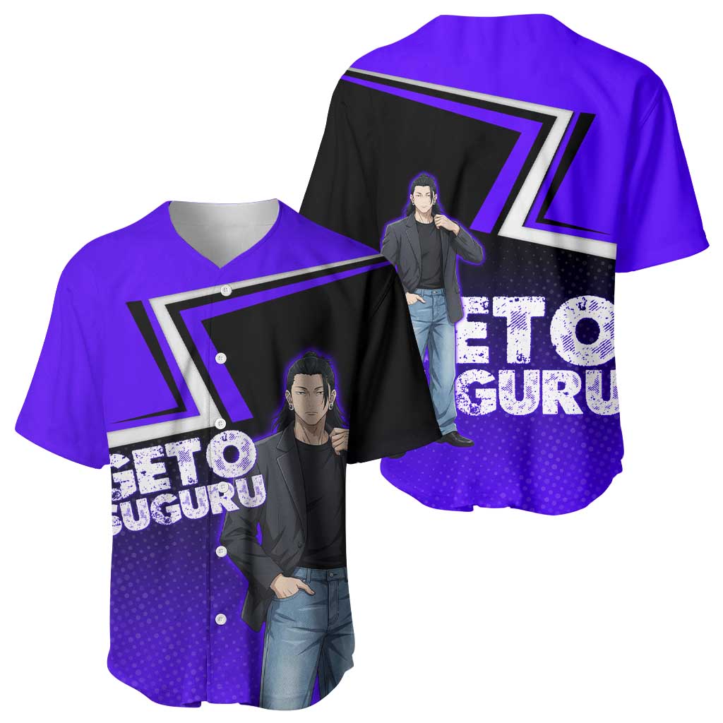 Geto Suguru Baseball Jersey Jujutsu Kaisen Casual Suit Look