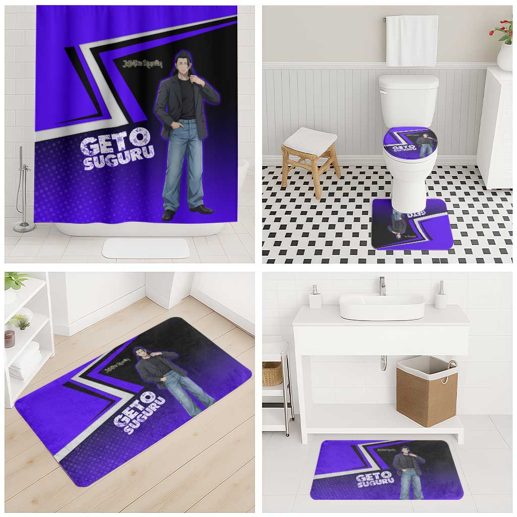 Geto Suguru Bathroom Set Jujutsu Kaisen Casual Suit Look