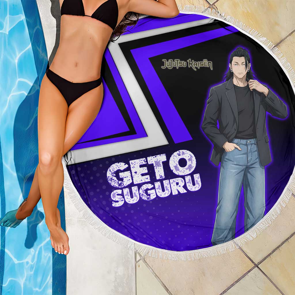 Geto Suguru Beach Blanket Jujutsu Kaisen Casual Suit Look