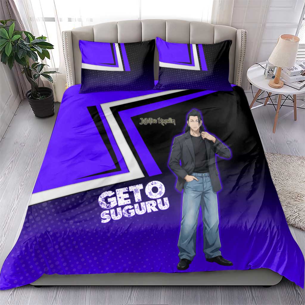 Geto Suguru Bedding Set Jujutsu Kaisen Casual Suit Look