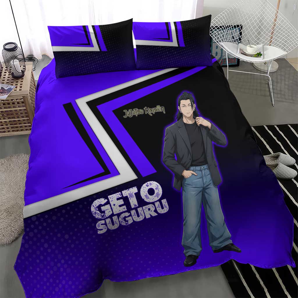 Geto Suguru Bedding Set Jujutsu Kaisen Casual Suit Look