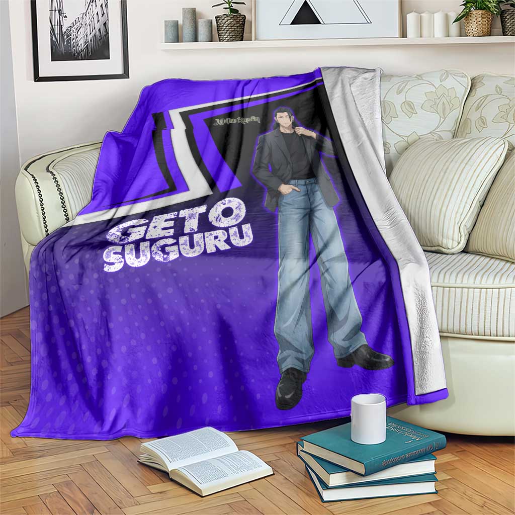 Geto Suguru Blanket Jujutsu Kaisen Casual Suit Look