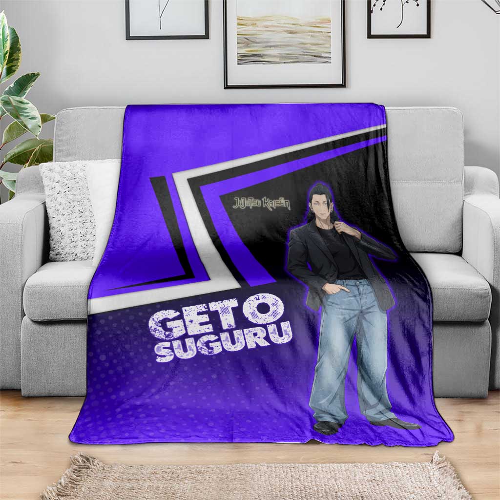 Geto Suguru Blanket Jujutsu Kaisen Casual Suit Look