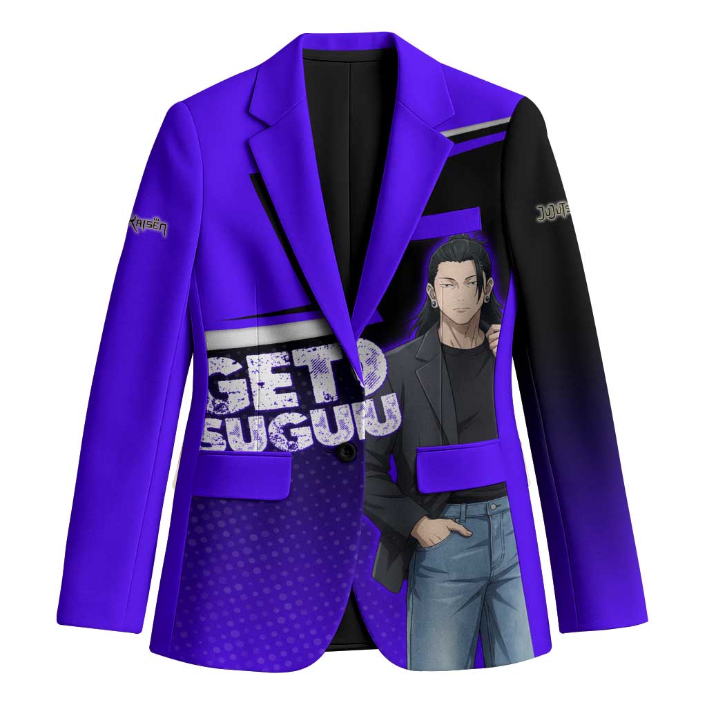 Geto Suguru Blazer Jujutsu Kaisen Casual Suit Look