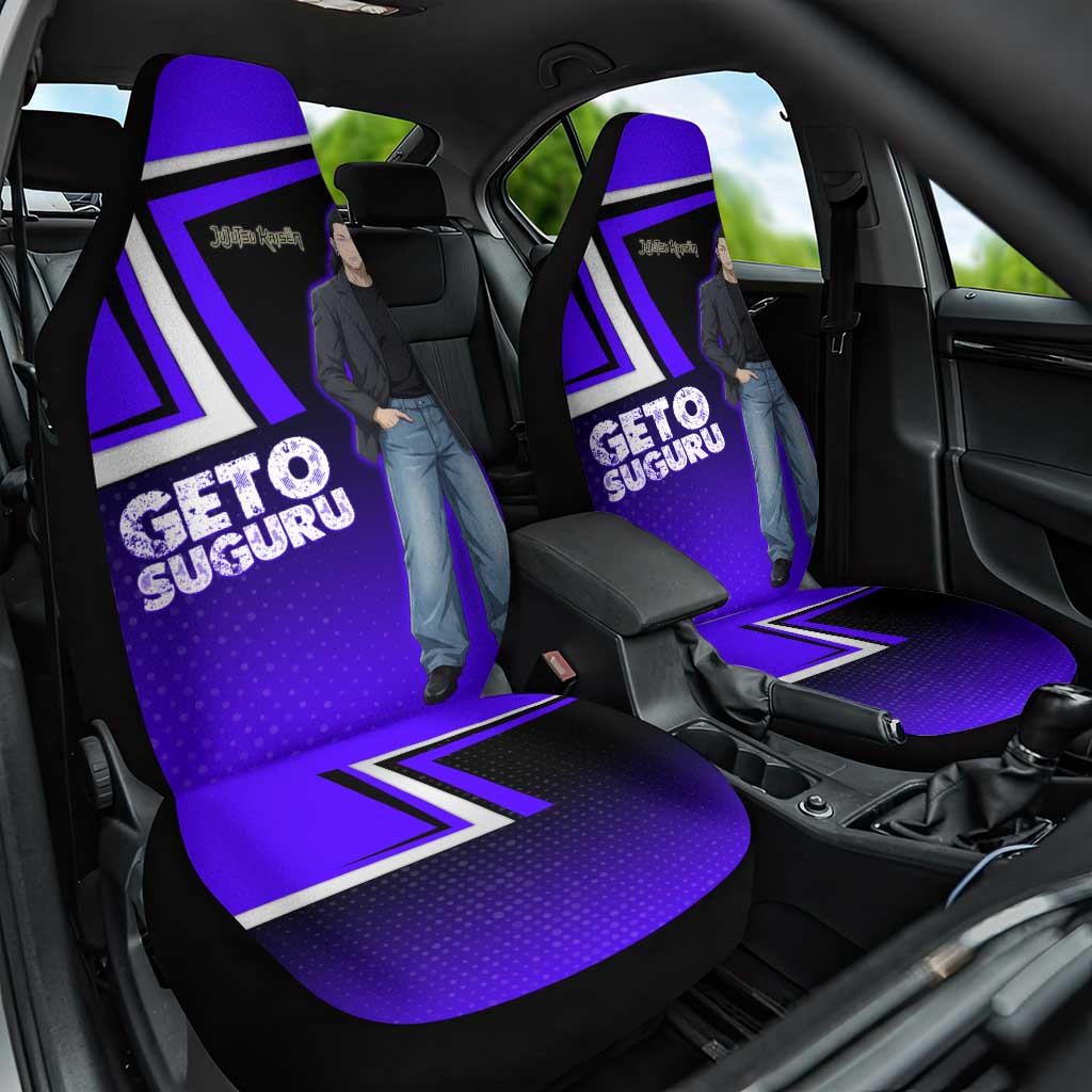 Geto Suguru Car Seat Cover Jujutsu Kaisen Casual Suit Look