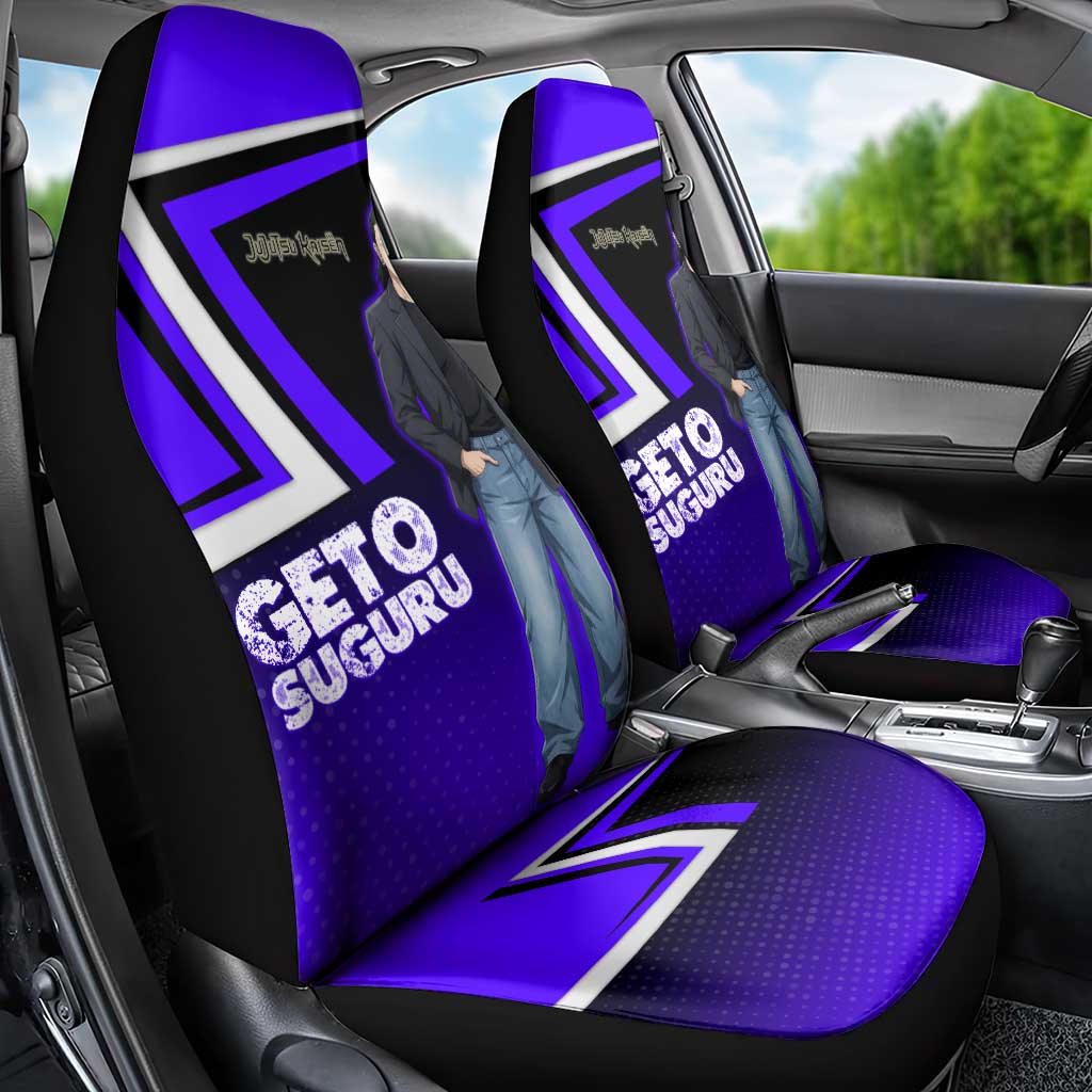 Geto Suguru Car Seat Cover Jujutsu Kaisen Casual Suit Look