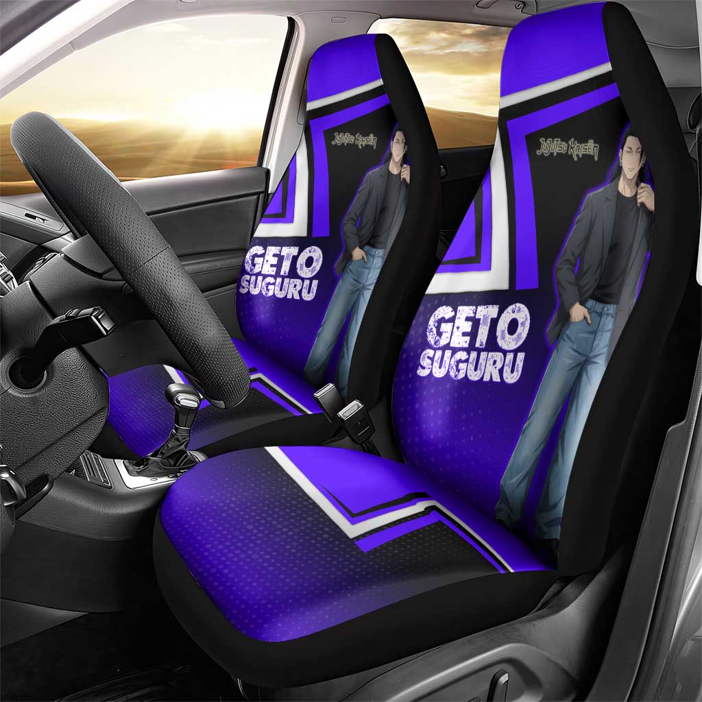 Geto Suguru Car Seat Cover Jujutsu Kaisen Casual Suit Look