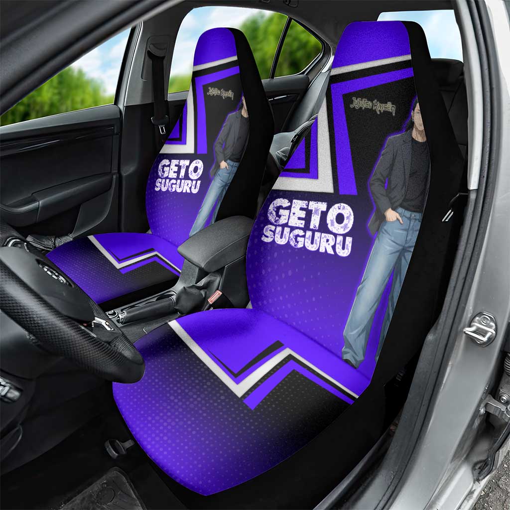 Geto Suguru Car Seat Cover Jujutsu Kaisen Casual Suit Look
