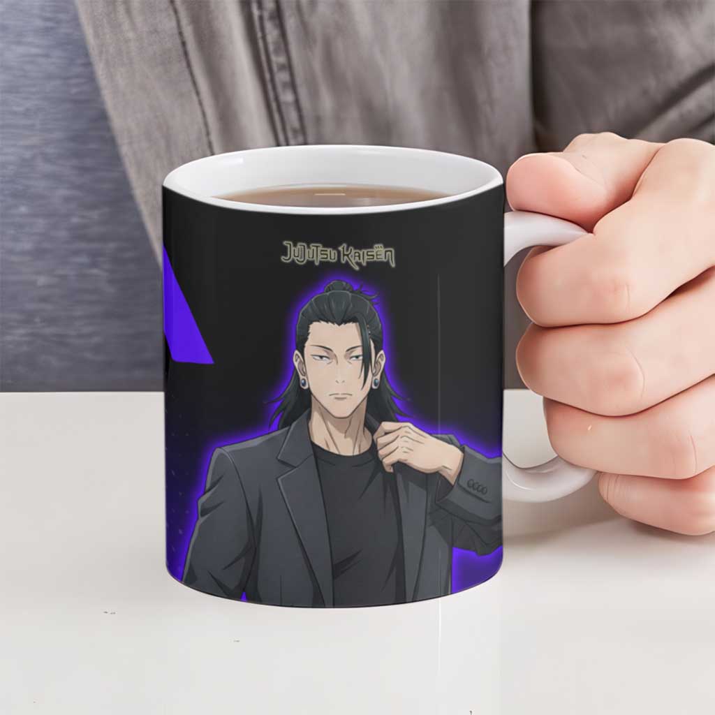 Geto Suguru Ceramic Mug Jujutsu Kaisen Casual Suit Look